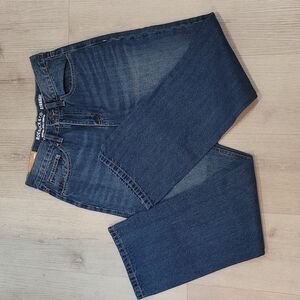 Roebuck & Co. Boys 16 straight jeans adjustable